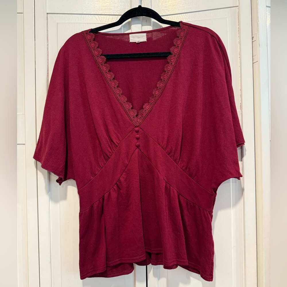 Melloday blouse‎ size XL EUC